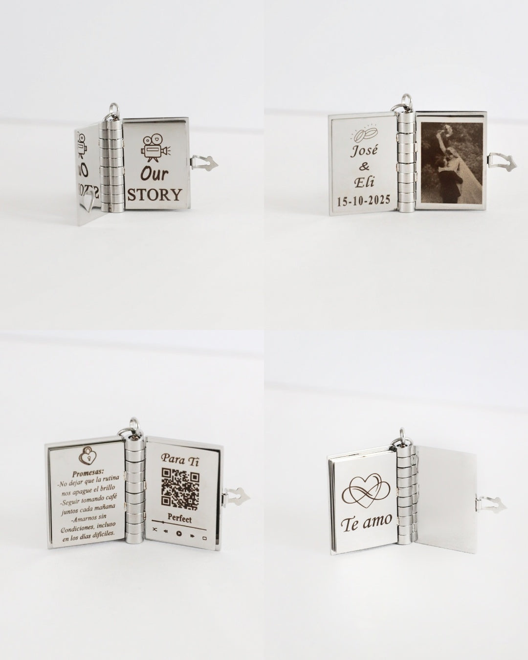 Llavero Libro de Amor