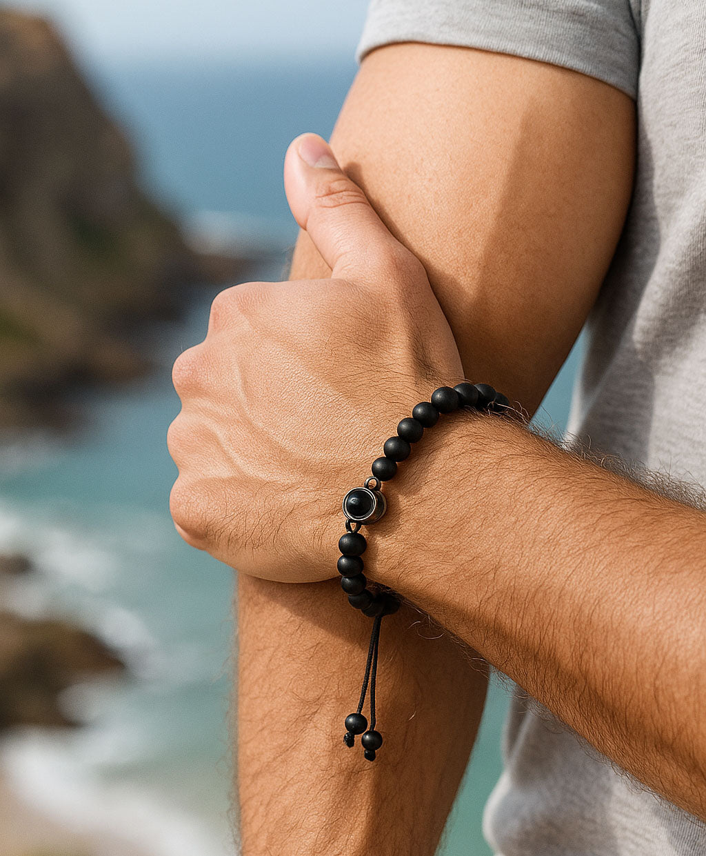 Brazalete Azabache de Cristal