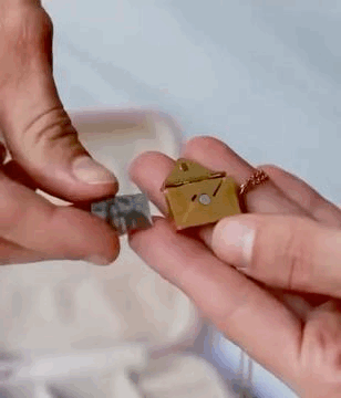 Cadena de Sobre con foto personalizada