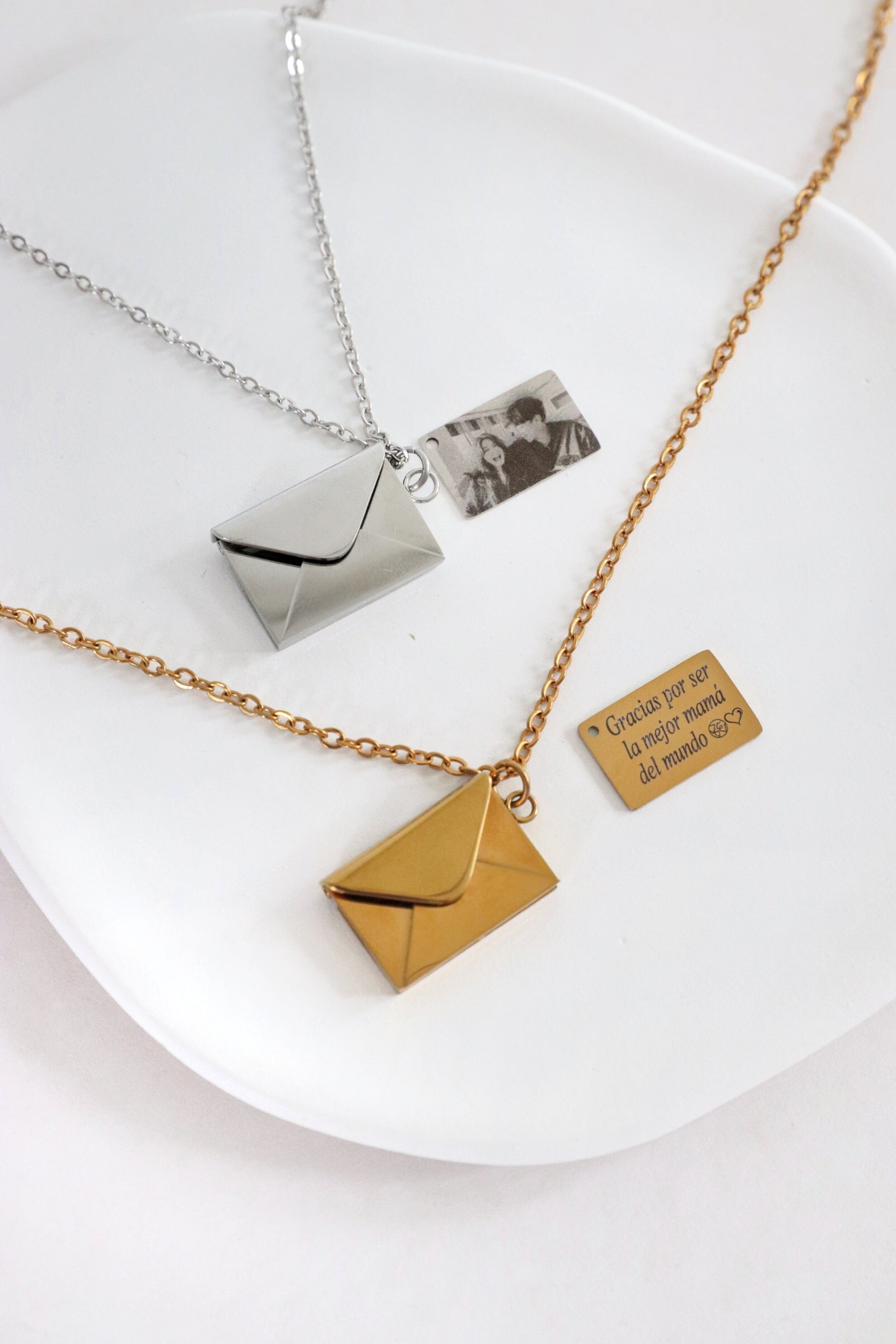 Cadena de Sobre con foto personalizada