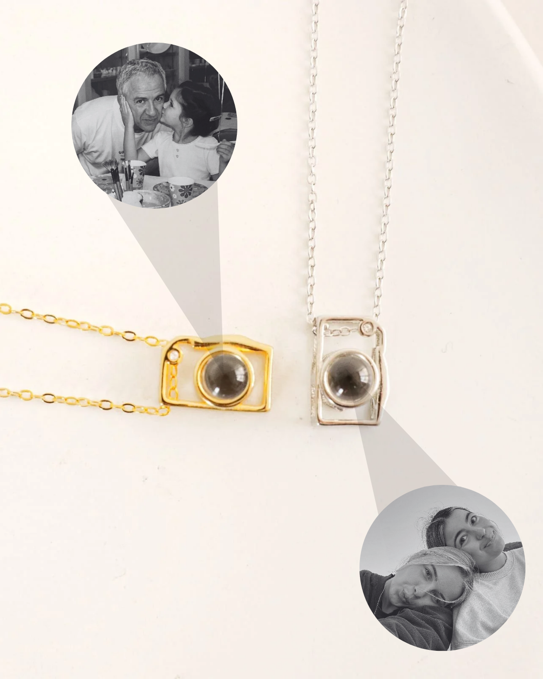 Cadena Lente de Amor - Plata 925