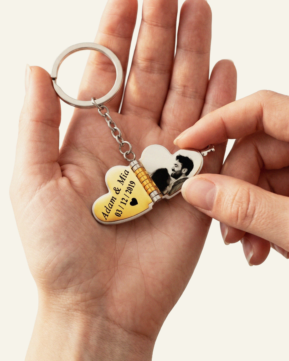 A Piece of My Heart Keychain