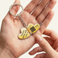 A Piece of My Heart Keychain
